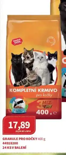 Kubík potraviny Granule pro kočky nabídka