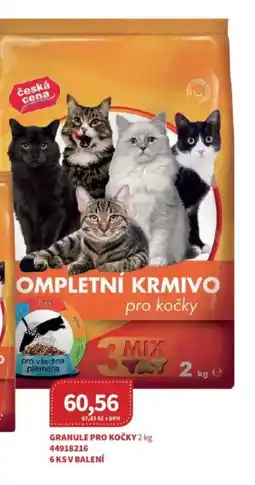 Kubík potraviny Granule pro kočky nabídka