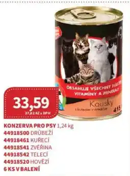 Kubík potraviny Konzerva pro psy nabídka