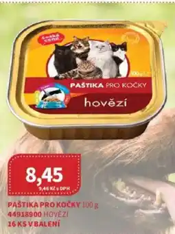 Kubík potraviny Paštika pro kočky nabídka
