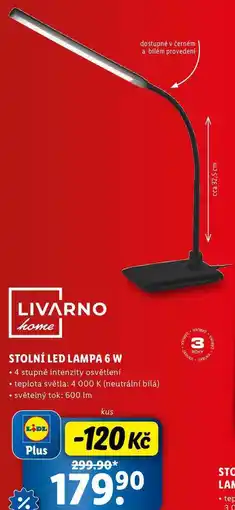 Lidl STOLNÍ LED LAMPA 6 W nabídka