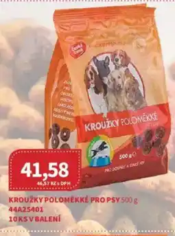 Kubík potraviny Kroužky poloměkké pro psy nabídka