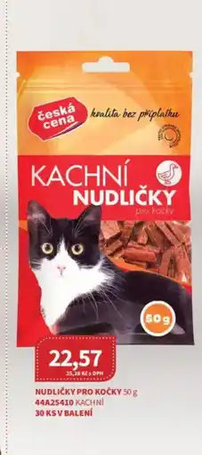 Kubík potraviny Nudličky pro kočky nabídka