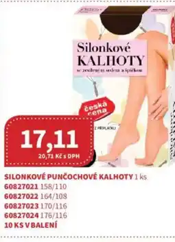 Kubík potraviny Silonkové punčochové kalhoty nabídka