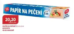 Kubík potraviny Papír na pečení nabídka