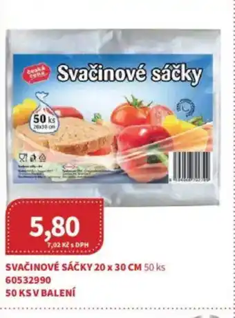 Kubík potraviny Svačinové sáčky nabídka