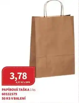 Kubík potraviny Papírová taška nabídka