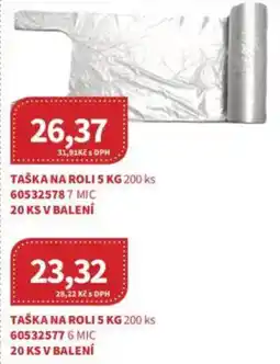 Kubík potraviny Taška na roli nabídka