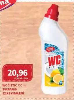 Kubík potraviny WC čistič nabídka