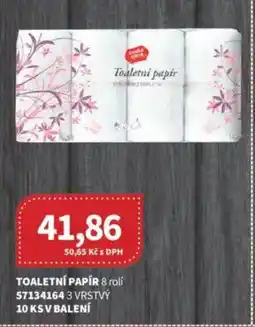 Kubík potraviny Toaletní papír nabídka