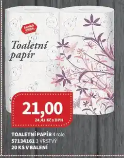 Kubík potraviny Toaletní papír nabídka
