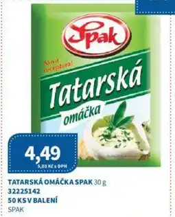 Kubík potraviny Tatarská omáčka Spak nabídka
