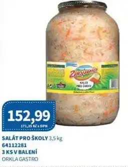 Kubík potraviny Salát pro školy nabídka