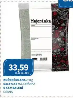 Kubík potraviny Koření Drana nabídka