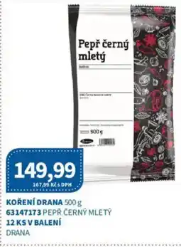 Kubík potraviny Koření Drana nabídka