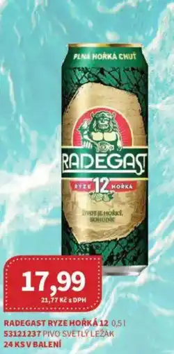 Kubík potraviny Radegast Rze hořká 12 nabídka