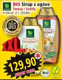 Norma BIO Sirup z agáve nabídka