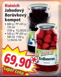 Norma Hainich Jahodový Borůvkový kompot nabídka