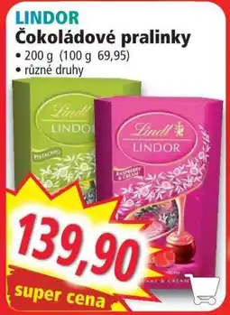 Norma LINDOR Čokoládové pralinky nabídka