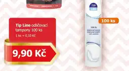 Teta TIP Line odličovací tampony 100 ks nabídka