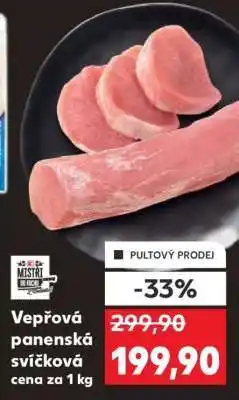 Kaufland Vepřová panenská svíčková nabídka