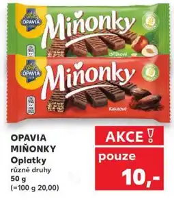 Kaufland Opavia Miňonky nabídka