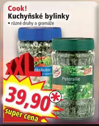 Norma Cook! Kuchyňské bylinky nabídka