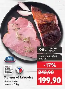 Kaufland Moravská krkovice nabídka