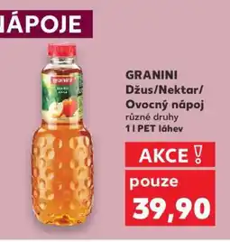 Kaufland GRANINI Džus/Nektar/Ovocný nápoj nabídka