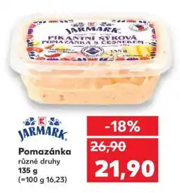 Kaufland Pomazánka nabídka
