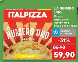 Kaufland LA NUMERO UNO Pizza nabídka