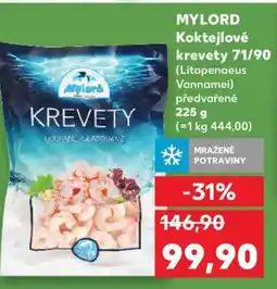 Kaufland MYLORD Koktejlové krevety 71/90 nabídka