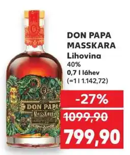 Kaufland Don Papa Masskara nabídka