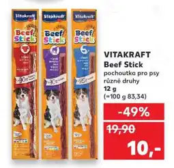 Kaufland Vitakraft Beef Stick nabídka