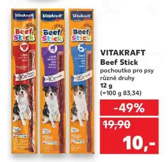 Kaufland Vitakraft Beef Stick nabídka