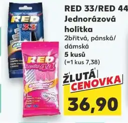 Kaufland RED 33/RED 44 Jednorázová holítka nabídka
