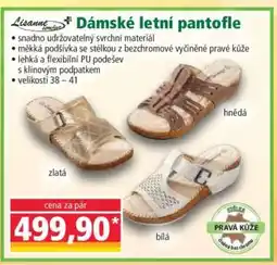 Norma Dámské letní pantofle nabídka