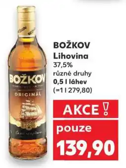 Kaufland BOŽKOV Lihovina nabídka