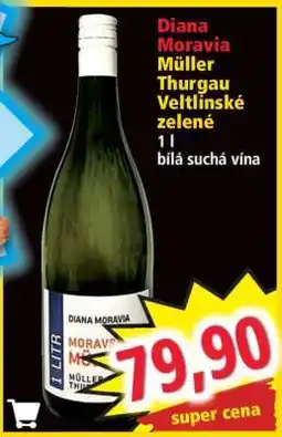 Norma Diana Moravia Müller Thurgau Veltlínské zelené nabídka