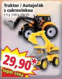 Norma Traktor / Autojeřáb s cukrovinkou nabídka