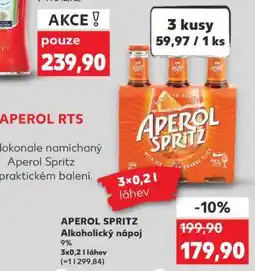 Kaufland Aperol Spritz nabídka