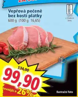 Norma Vepřová pečeně bez kosti, plátky nabídka