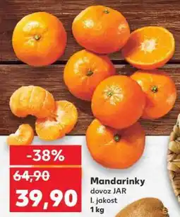 Kaufland Mandarinky nabídka