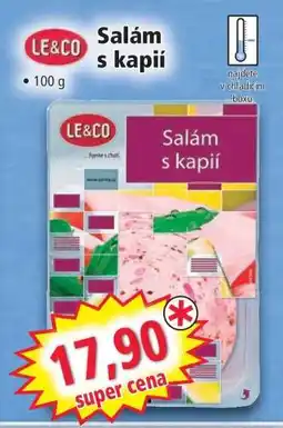 Norma Salám s kápií nabídka
