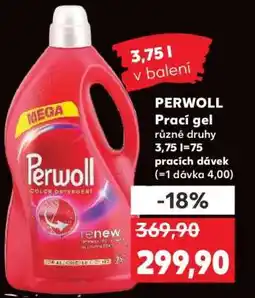Kaufland Perwoll prací gel nabídka