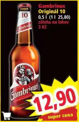 Norma Gambrinus Originál 10 nabídka