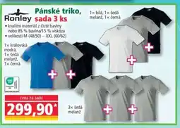 Norma Pánské triko, sada 3 ks nabídka