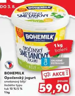 Kaufland BOHEMILK Opočenský jogurt nabídka
