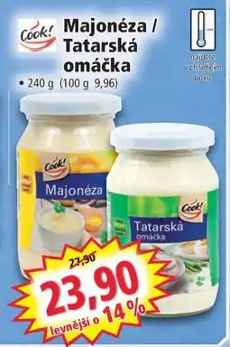 Norma Majonéza, Tatarská omáčka nabídka