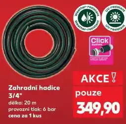 Kaufland Zahradní hadice 3/4 nabídka